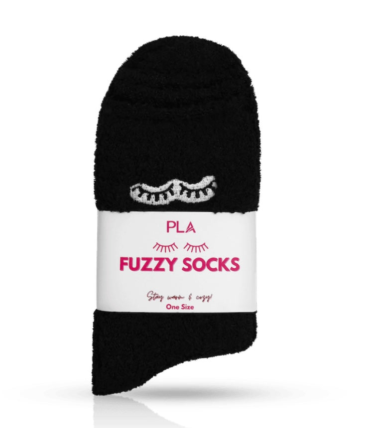 Fuzzy Lash Socks